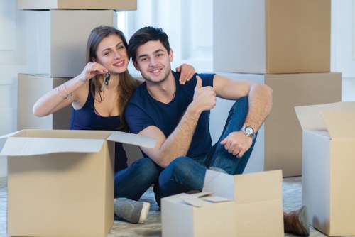 House removals planning in Walthamstow Village street