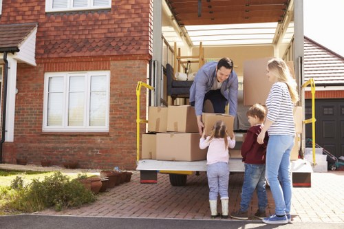 Secure and organised storage facility with safety measures in place