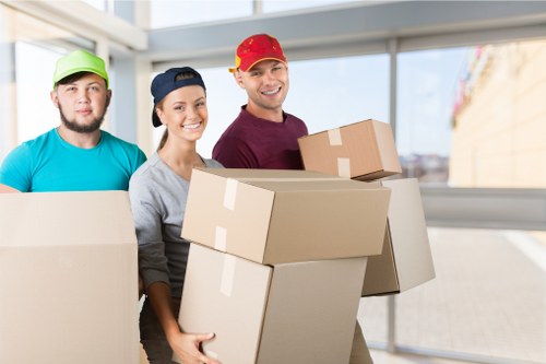 Warehouse storage facility representing ethical operations and supply chain oversight
