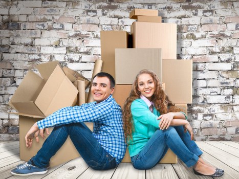 Removal van for house moves in Walthamstow Village