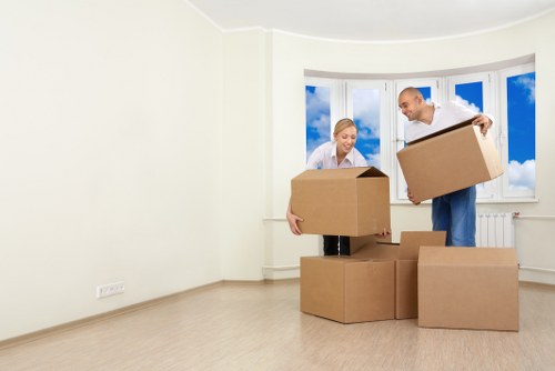 Long-term household storage setup for home items