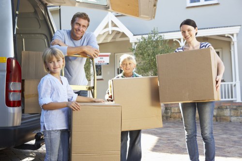 Careful handling of boxes and furniture during removals and storage