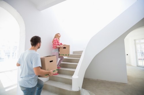 Challenges of moving furniture through narrow stairways in Walthamstow Village flats