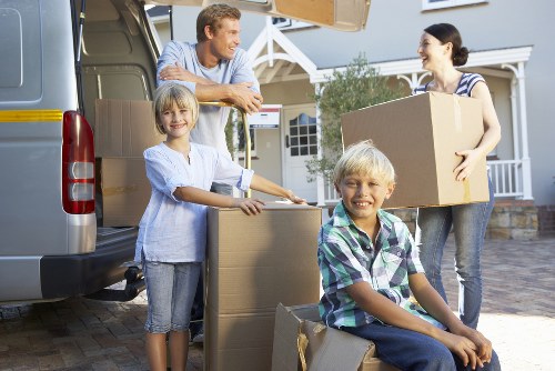 Seasonal household items neatly stored for a compact London property