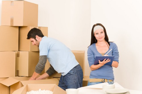 Settling into a new flat after removals in Walthamstow Village