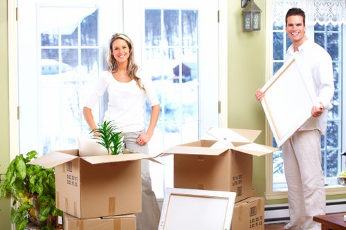Secure family storage space for furniture and boxes